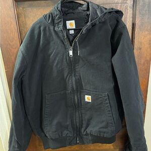 Like New Carhartt Men’s Black Jacket